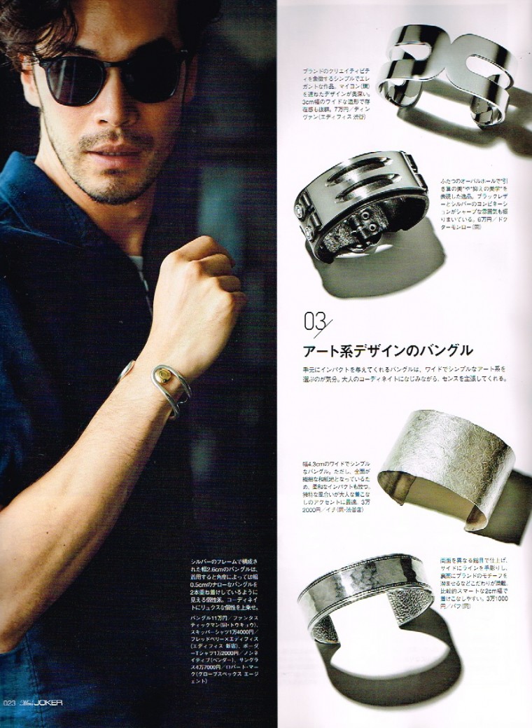 men's JOKER 7月号