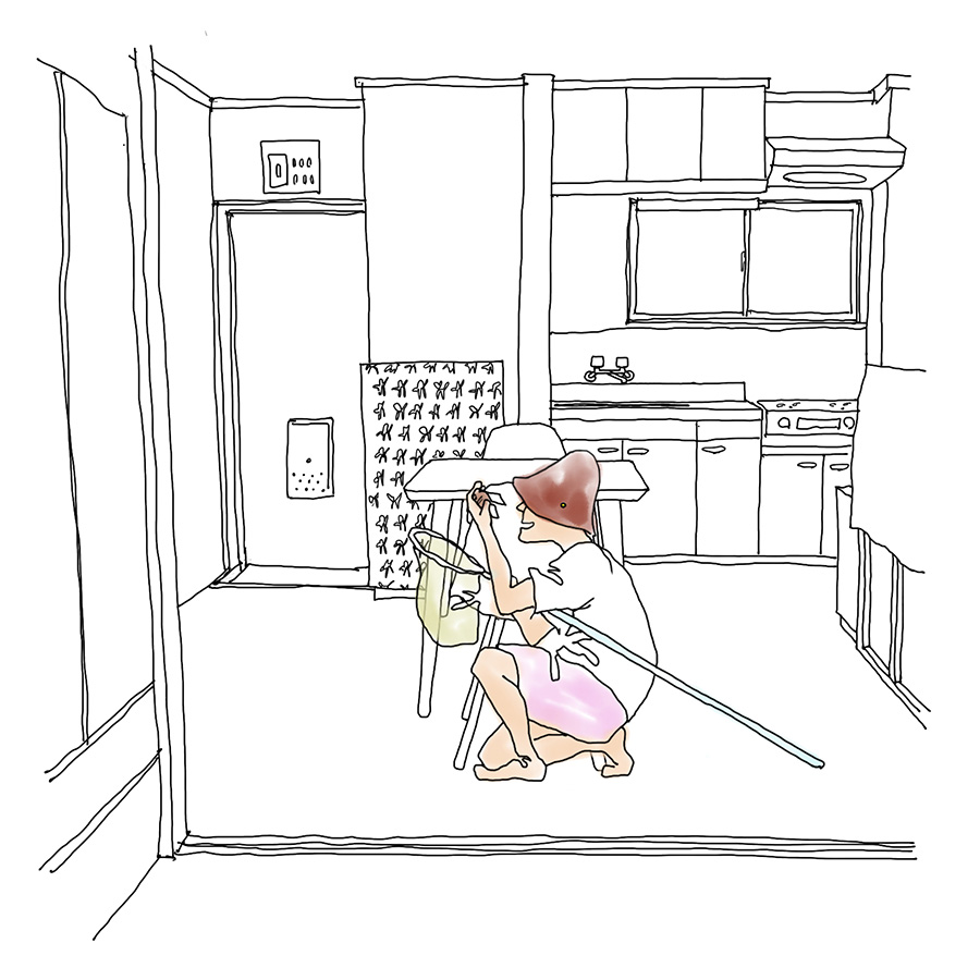 麦わら帽子はこっそり個性がきいてくる一品
