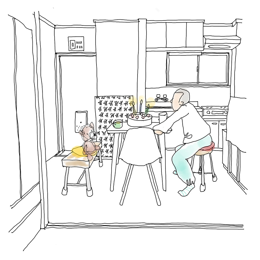 ichiのスツール / ベンチ 01